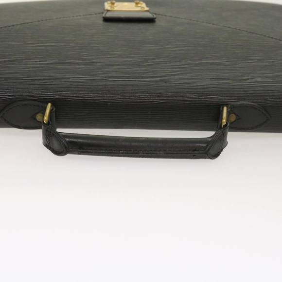 LOUIS VUITTON Epi Serviette Ambassador Business Bag Black M54412 LV Auth 55373 - Picture 7 of 16